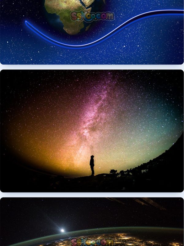 星空宇宙流星雨地球景观特写高清JPG摄影照片壁纸背景图片插图素材插图8