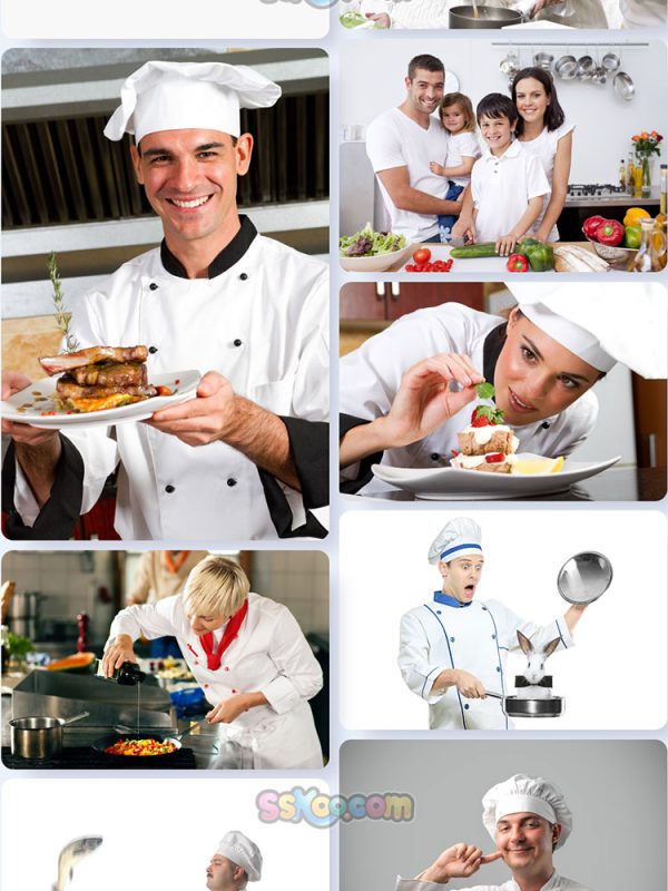 厨师大厨大师傅后厨高清JPG摄影照片壁纸背景图片插图设计素材插图9