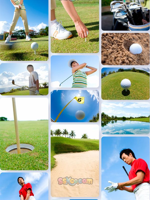 打高尔夫打球体育运动高清JPG摄影照片壁纸背景图片插图设计素材插图9