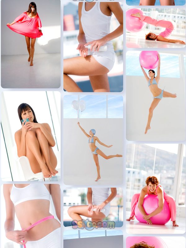 女性身材体型管理特写高清JPG摄影壁纸背景图片插图设计素材插图9