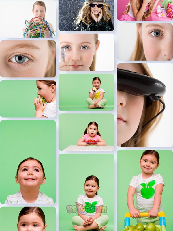 小女孩女娃娃儿童高清JPG摄影壁纸背景图片插图设计素材插图9