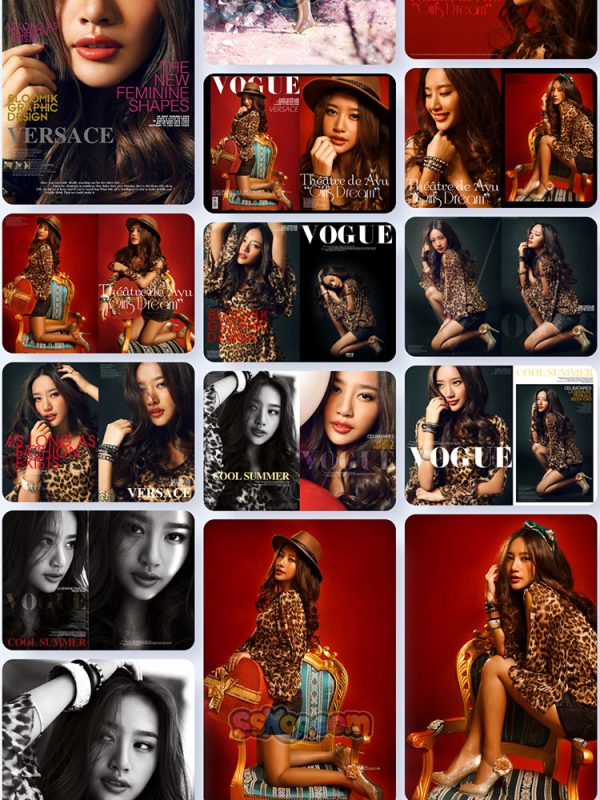 亚洲美女人物照片特写JPG摄影壁纸背景图片插图设计素材插图9