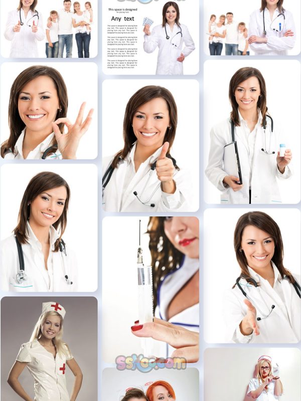 医生护士人物照片特写高清JPG摄影壁纸背景图片插图设计素材插图9