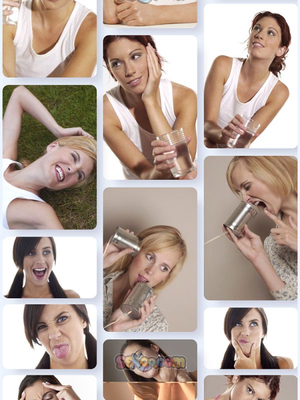 女性美女表情人物照片特写高清JPG摄影壁纸背景图片插图设计素材插图9