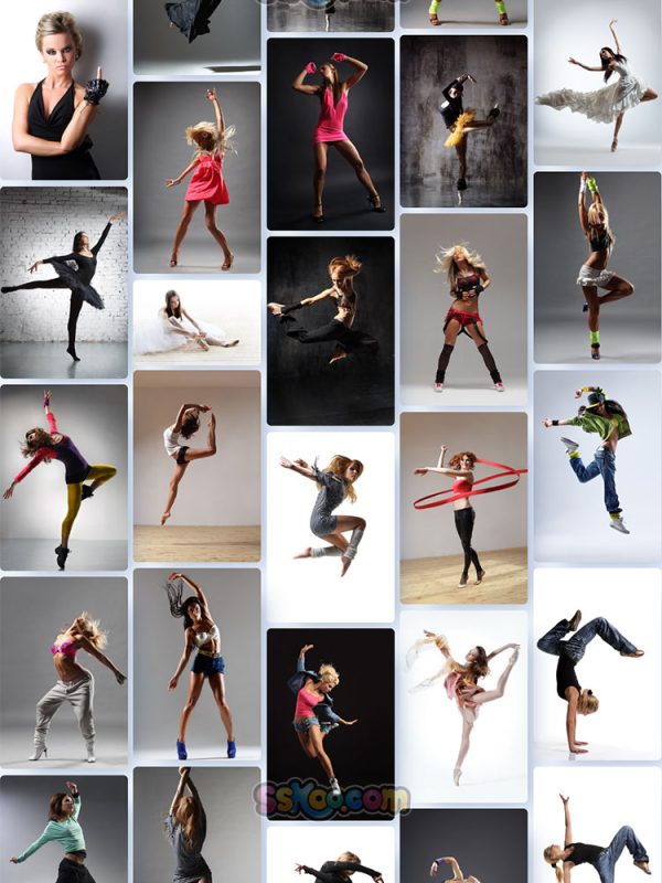 动感舞姿舞蹈跳舞运动街舞女孩高清JPG摄影照片壁纸背景图片插图设计素材插图9