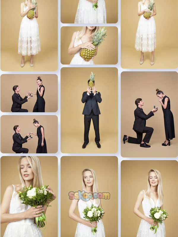 男女婚礼婚纱婚庆结婚特写JPG摄影壁纸背景图片插图设计素材插图10
