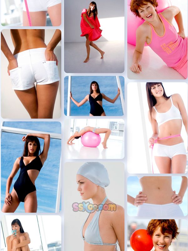 女性身材体型管理特写高清JPG摄影壁纸背景图片插图设计素材插图10