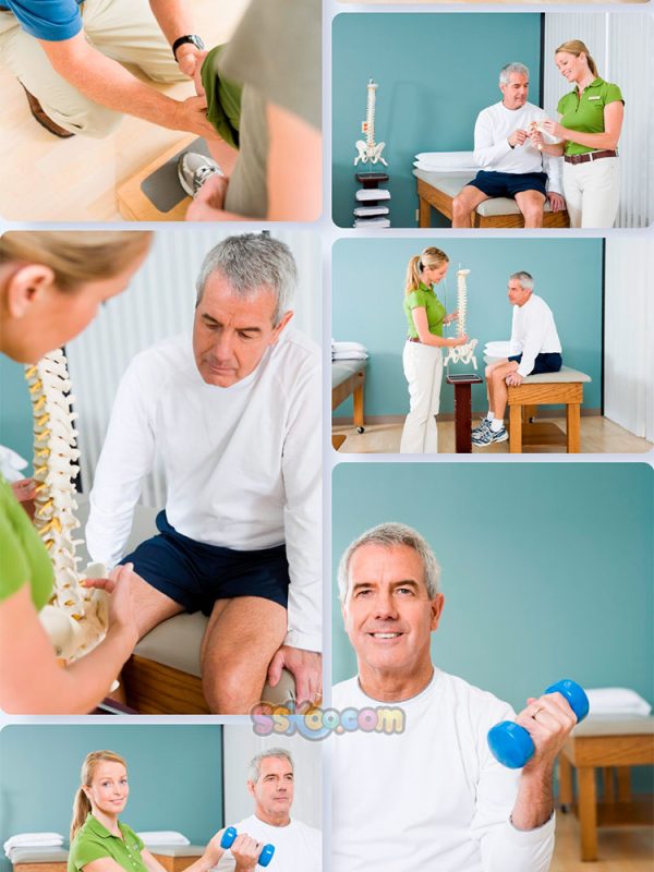 物理治疗理疗高清人物JPG摄影壁纸背景图片插图设计素材插图10