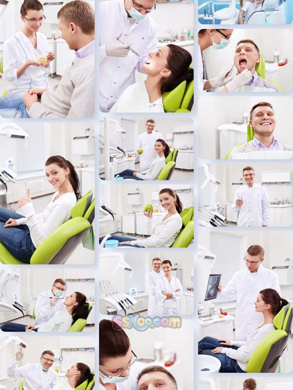牙医诊所口腔健康高清JPG摄影壁纸背景图片插图设计素材插图10
