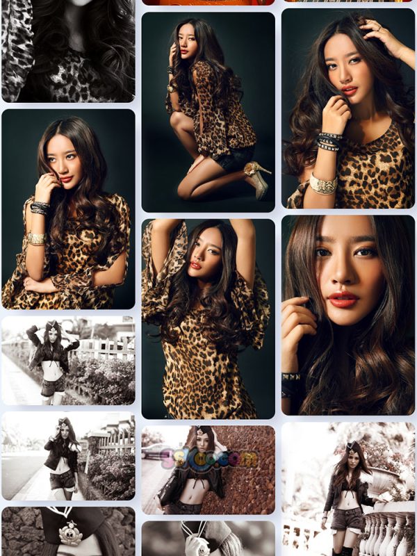亚洲美女人物照片特写JPG摄影壁纸背景图片插图设计素材插图10
