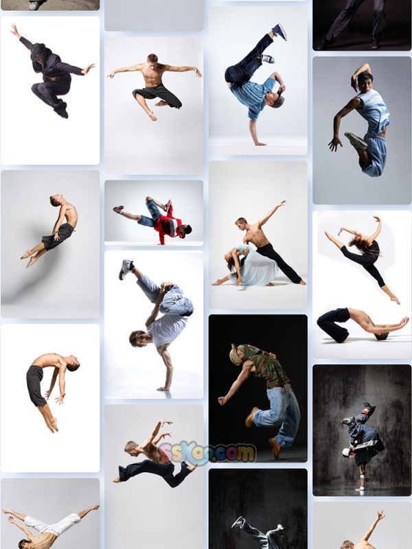舞姿舞蹈跳舞姿态动感运动街舞男孩姿势高清JPG摄影照片插图设计素材插图10
