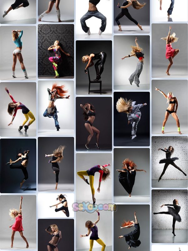 动感舞姿舞蹈跳舞运动街舞女孩高清JPG摄影照片壁纸背景图片插图设计素材插图10