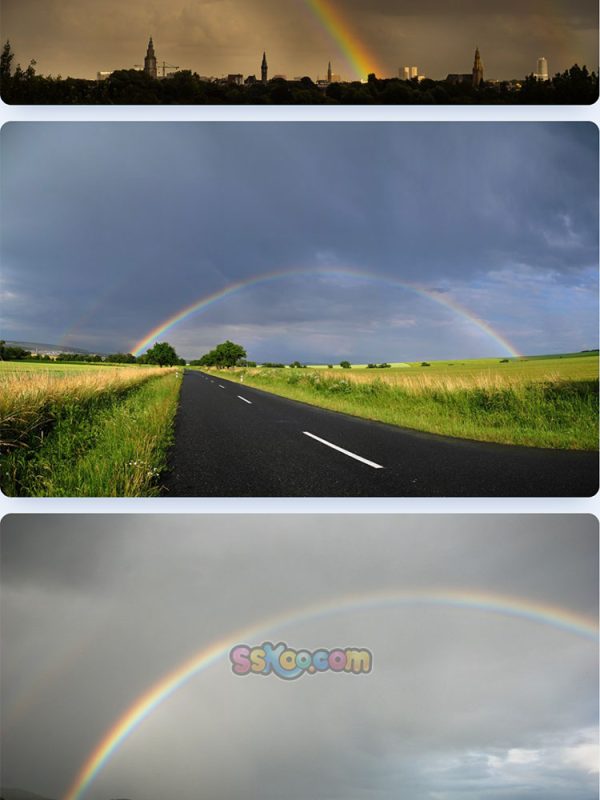 天空自然景观彩虹组图特写高清JPG摄影照片壁纸背景图片插图素材插图10