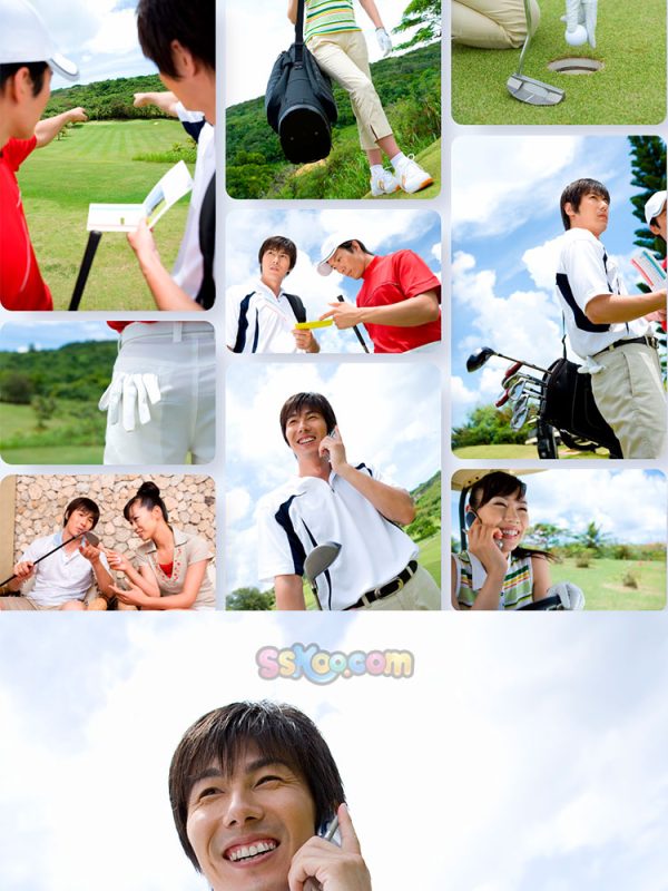 打高尔夫打球体育运动高清JPG摄影照片壁纸背景图片插图设计素材插图11