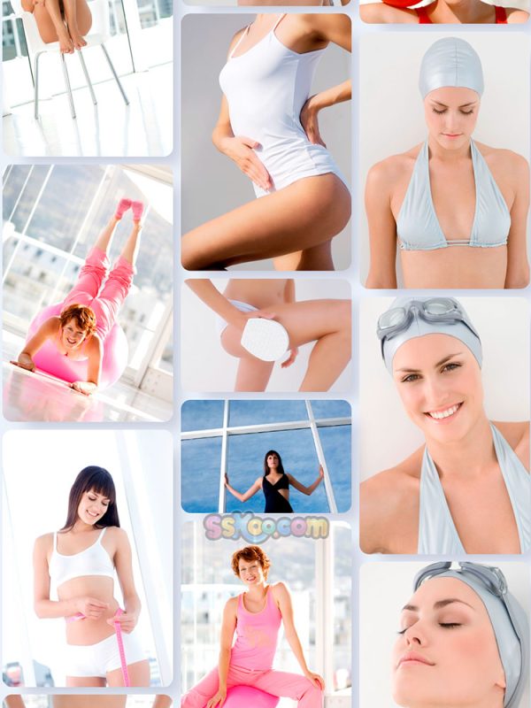 女性身材体型管理特写高清JPG摄影壁纸背景图片插图设计素材插图11