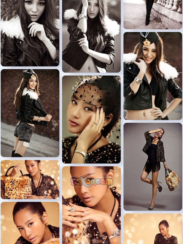 亚洲美女人物照片特写JPG摄影壁纸背景图片插图设计素材插图11