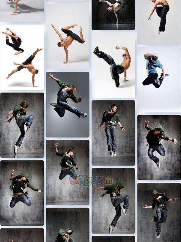 舞姿舞蹈跳舞姿态动感运动街舞男孩姿势高清JPG摄影照片插图设计素材插图11
