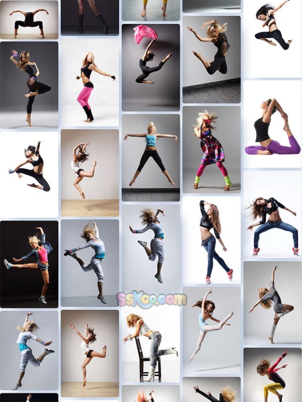动感舞姿舞蹈跳舞运动街舞女孩高清JPG摄影照片壁纸背景图片插图设计素材插图11