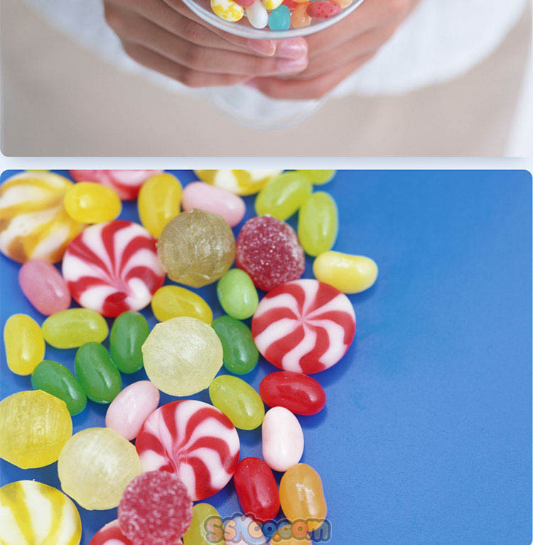 甜食彩色糖果棉花糖零食高清照片摄影图片食品美食特写大图插图插图11