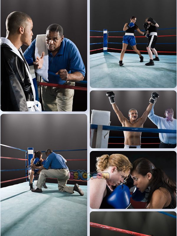 拳击搏击对抗场景特写高清JPG摄影壁纸背景图片插图设计素材插图11