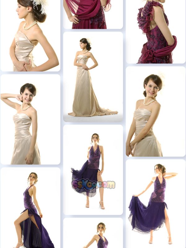 穿裙子美女人物照片特写高清JPG摄影壁纸背景图片插图设计素材插图11
