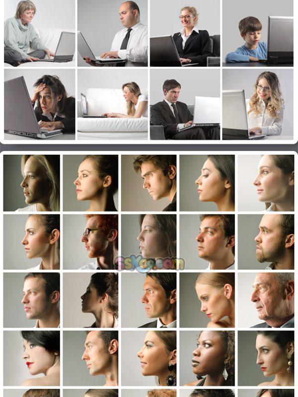 高清人像照片人脸特写大头照表情图片拼图JPG摄影壁纸背景插图设计素材插图12