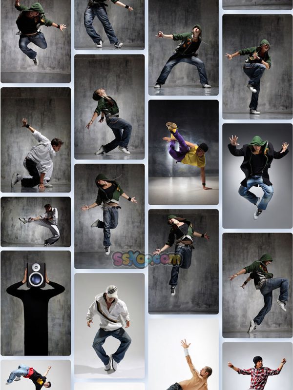 舞姿舞蹈跳舞姿态动感运动街舞男孩姿势高清JPG摄影照片插图设计素材插图12