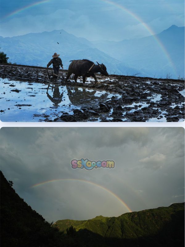 天空自然景观彩虹组图特写高清JPG摄影照片壁纸背景图片插图素材插图12