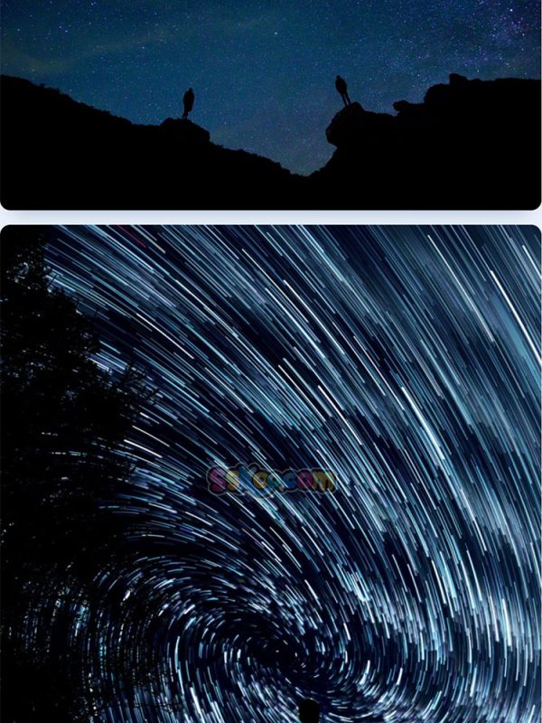 星空宇宙流星雨地球景观特写高清JPG摄影照片壁纸背景图片插图素材插图12
