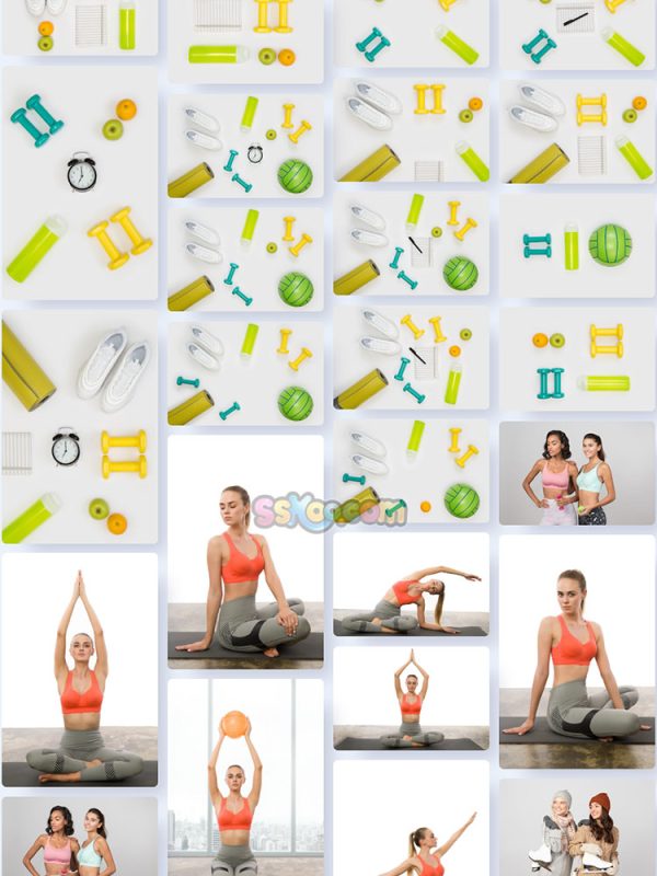 健身瑜伽击剑跑步运动人物特写JPG摄影壁纸背景图片插图设计素材插图13