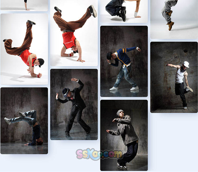舞姿舞蹈跳舞姿态动感运动街舞男孩姿势高清JPG摄影照片插图设计素材插图13