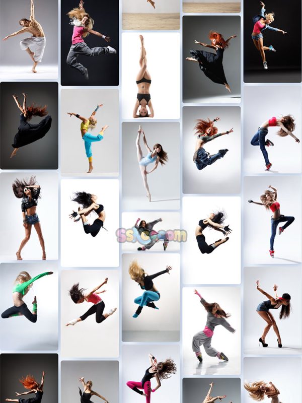 动感舞姿舞蹈跳舞运动街舞女孩高清JPG摄影照片壁纸背景图片插图设计素材插图13