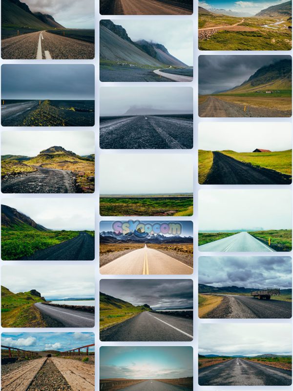 北欧冰岛高速公路道路高清照片设计素材JPG摄影壁纸背景图片插图素材插图13