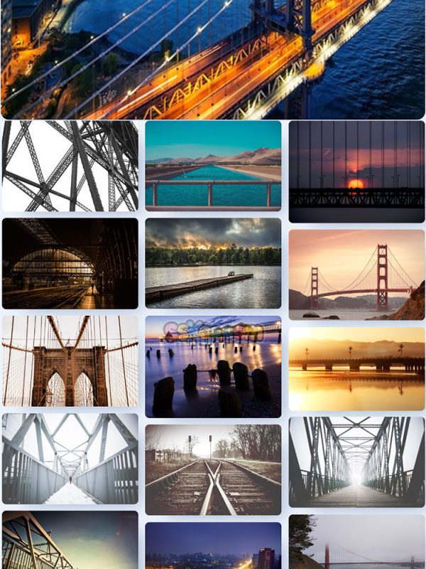 大桥高架桥桥梁观光木桥天桥特写高清JPG摄影壁纸背景插图素材插图13