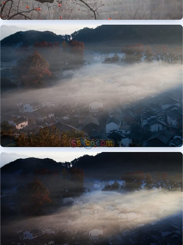 中国风格水墨风景旅游圣地城市景点高清JPG摄影壁纸背景插画素材插图13