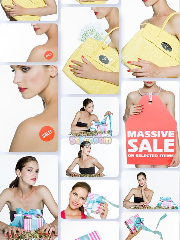 购物的美女人物照片特写高清JPG摄影壁纸背景图片插图设计素材插图13