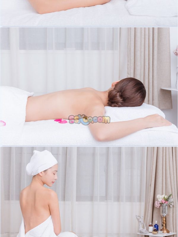 亚洲女性模特人物美容院护肤面部护理JPG高清图片插图设计素材插图14