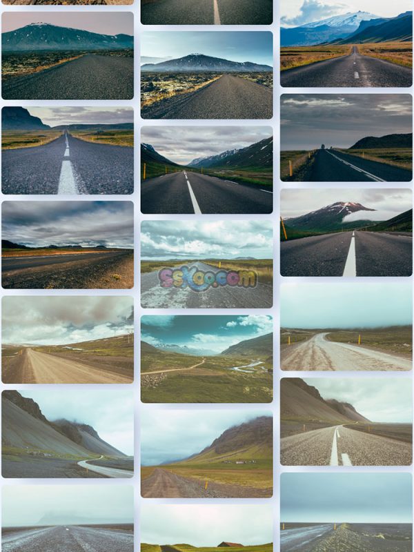 北欧冰岛高速公路道路高清照片设计素材JPG摄影壁纸背景图片插图素材插图14