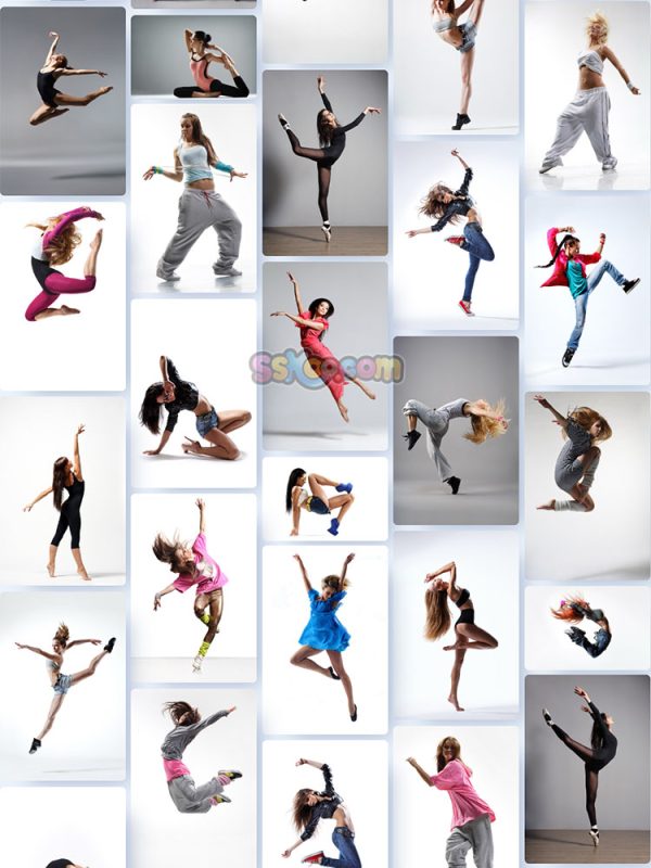 动感舞姿舞蹈跳舞运动街舞女孩高清JPG摄影照片壁纸背景图片插图设计素材插图15
