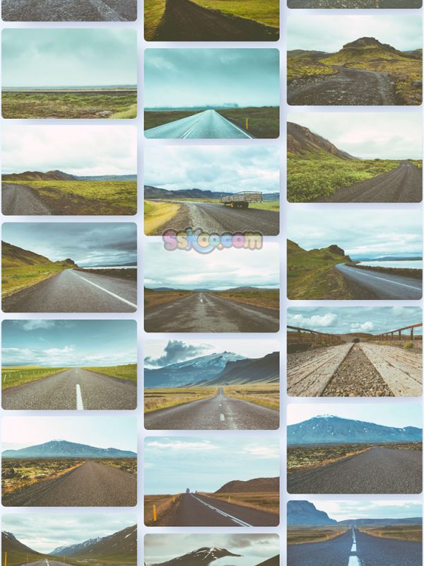 北欧冰岛高速公路道路高清照片设计素材JPG摄影壁纸背景图片插图素材插图15