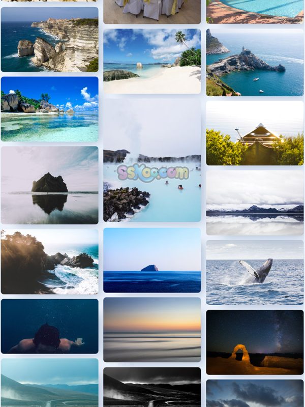 高清海滩风光旅游度假休闲景观特写JPG摄影照片壁纸背景插图素材插图15