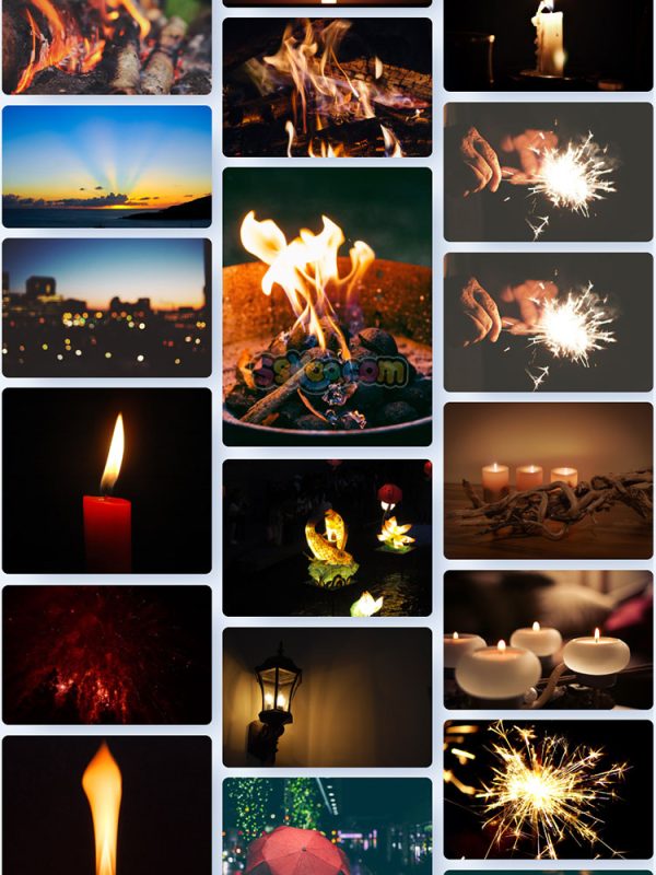 蜡烛夜晚灯光夜生活篝火高清JPG摄影照片壁纸背景图片插图素材插图15