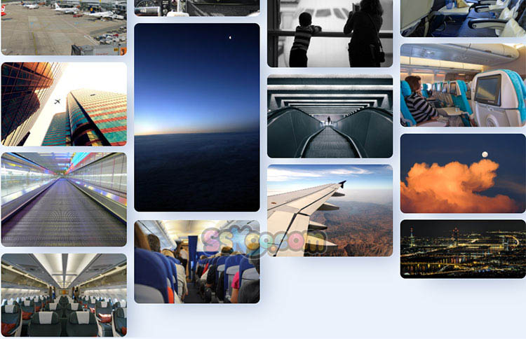 飞机航空天空驾驶机舱俯瞰大地城市高清大图JPG图片照片素材插图16