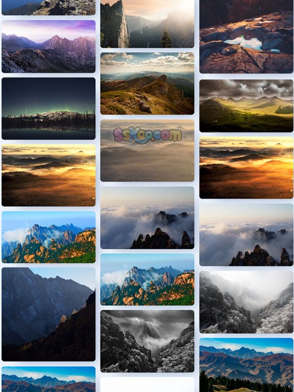 山脉高山大山自然景观特写图片照片JPG摄影壁纸背景插画设计素材插图16