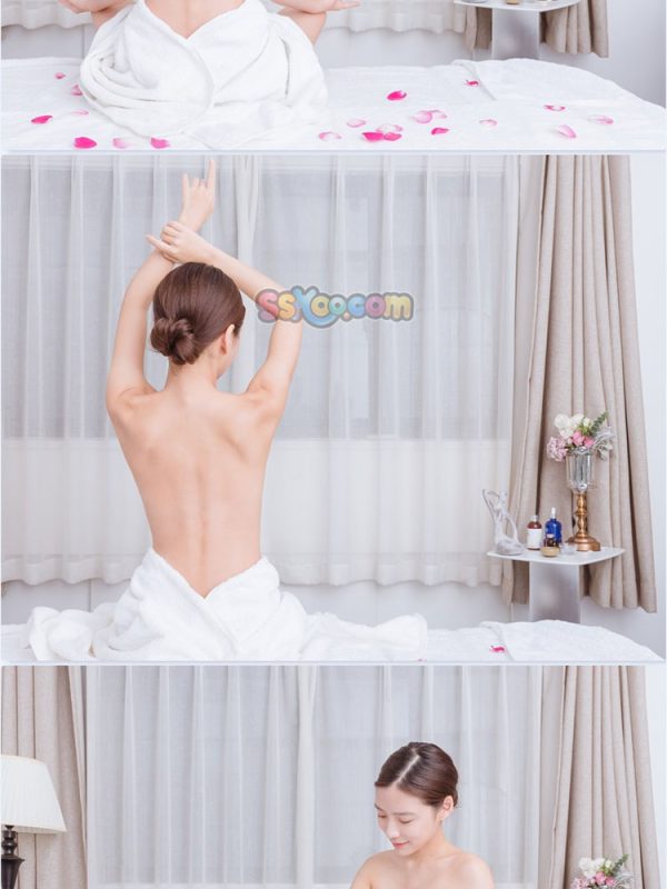 亚洲女性模特人物美容院护肤面部护理JPG高清图片插图设计素材插图16