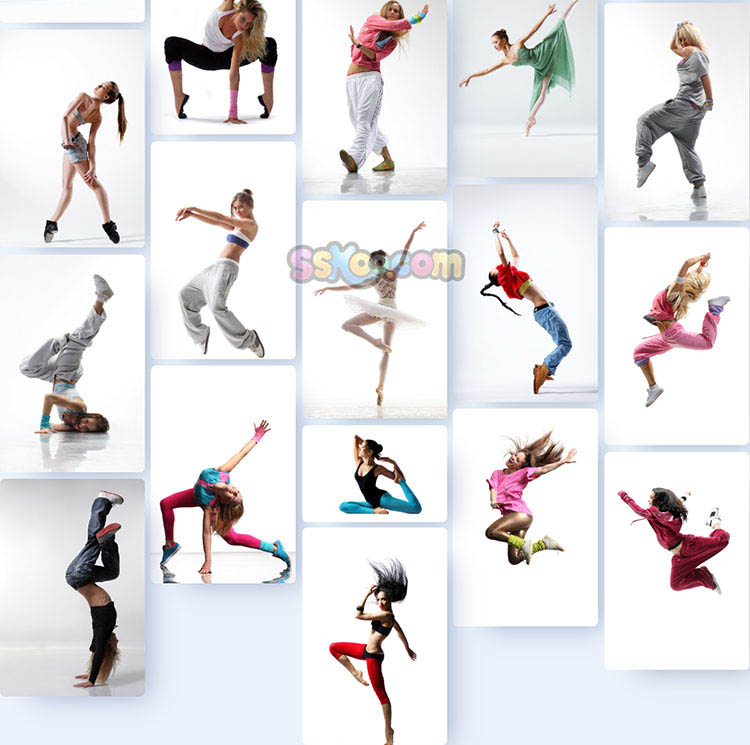 动感舞姿舞蹈跳舞运动街舞女孩高清JPG摄影照片壁纸背景图片插图设计素材插图17