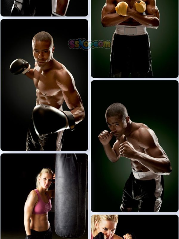 拳击搏击对抗场景特写高清JPG摄影壁纸背景图片插图设计素材插图18