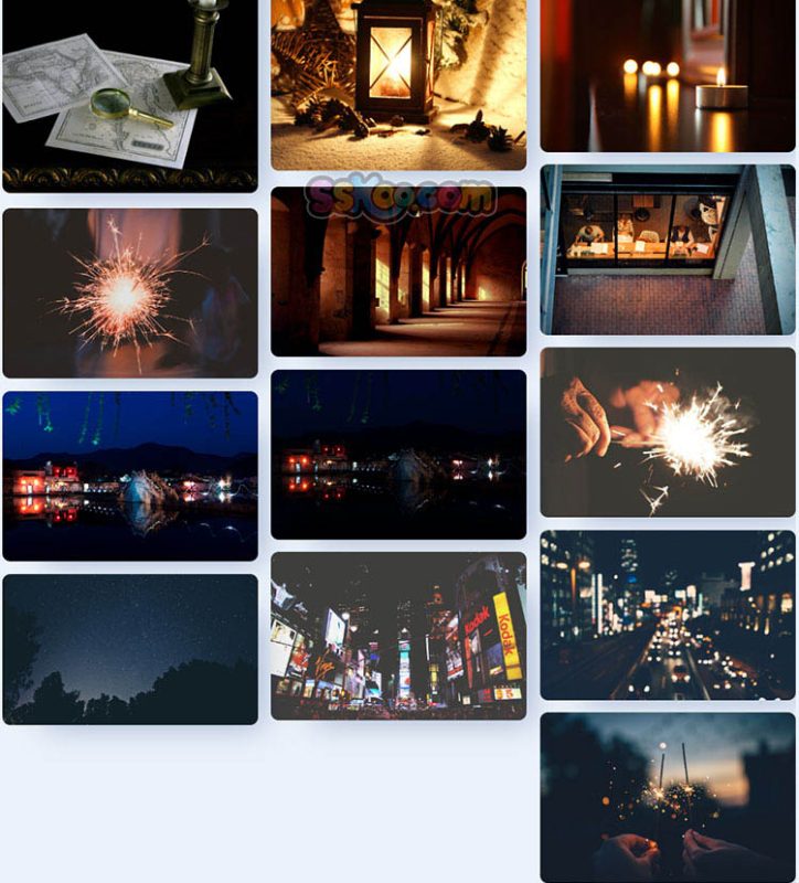 蜡烛夜晚灯光夜生活篝火高清JPG摄影照片壁纸背景图片插图素材插图18