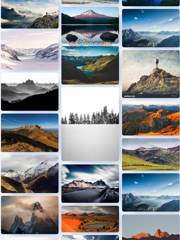 山脉高山大山自然景观特写图片照片JPG摄影壁纸背景插画设计素材插图18