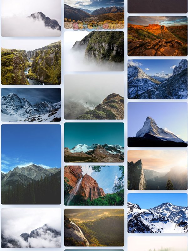 山脉高山大山自然景观特写图片照片JPG摄影壁纸背景插画设计素材插图19